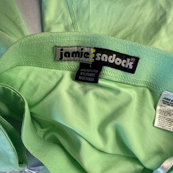 Jamie Sadock Biking Shorts Base Layer Lime Green Size Large - Picture 7 of 10
